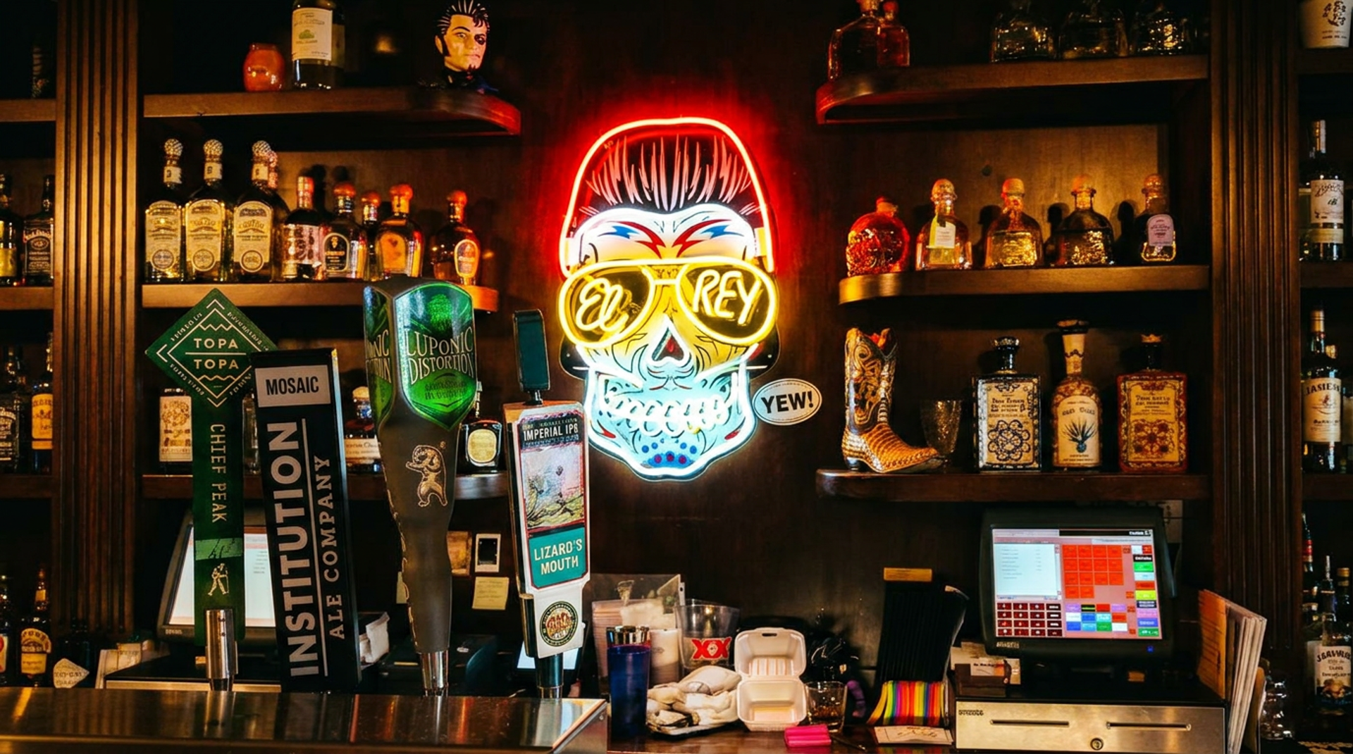 The bar